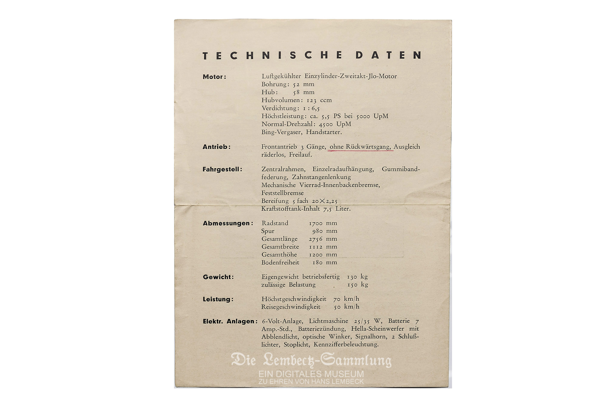 Werbung "Kleinschnittger F 125" – Bild 3